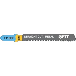 Пилка для лобзика по дереву Fit T118B 40973 прямой рез, 2 шт.