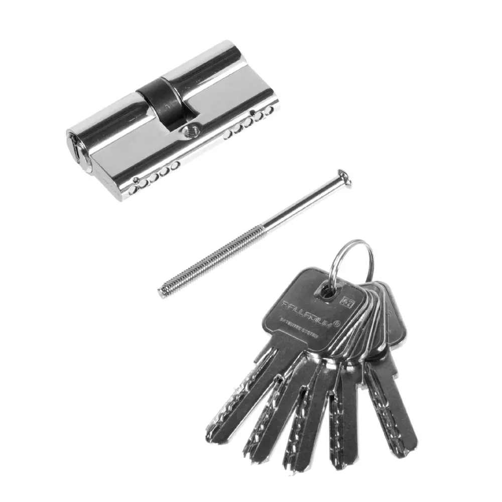 Цилиндр ключ/ключ 30x30 хром, 2J07 CP PALLADIUM STLM-2036317 - Вид №1