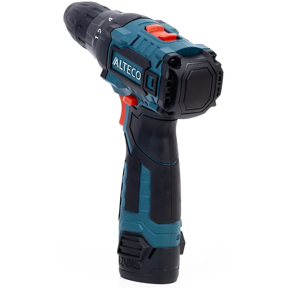 Дрель-шуруповерт аккумуляторная Alteco CD 1210.1 Li X2, 12 В Li-ion 2x1.3 Ач STLM-2154692 - Вид №6