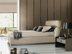 Flou Кровать с высоким мягким изголовьем Gentleman