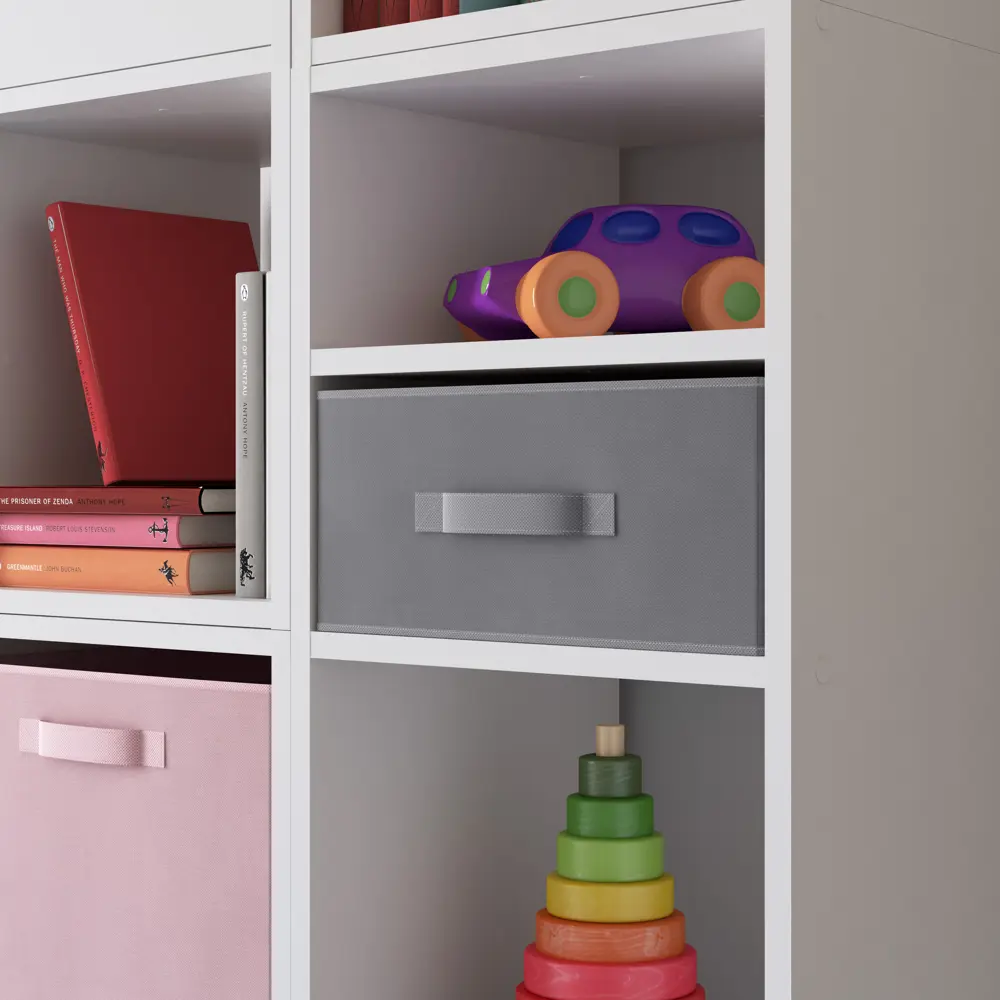 KONSENSA Органайзер для хранения графитовый 15×31×31 см 89387978 STLM-1563405 - Вид №3