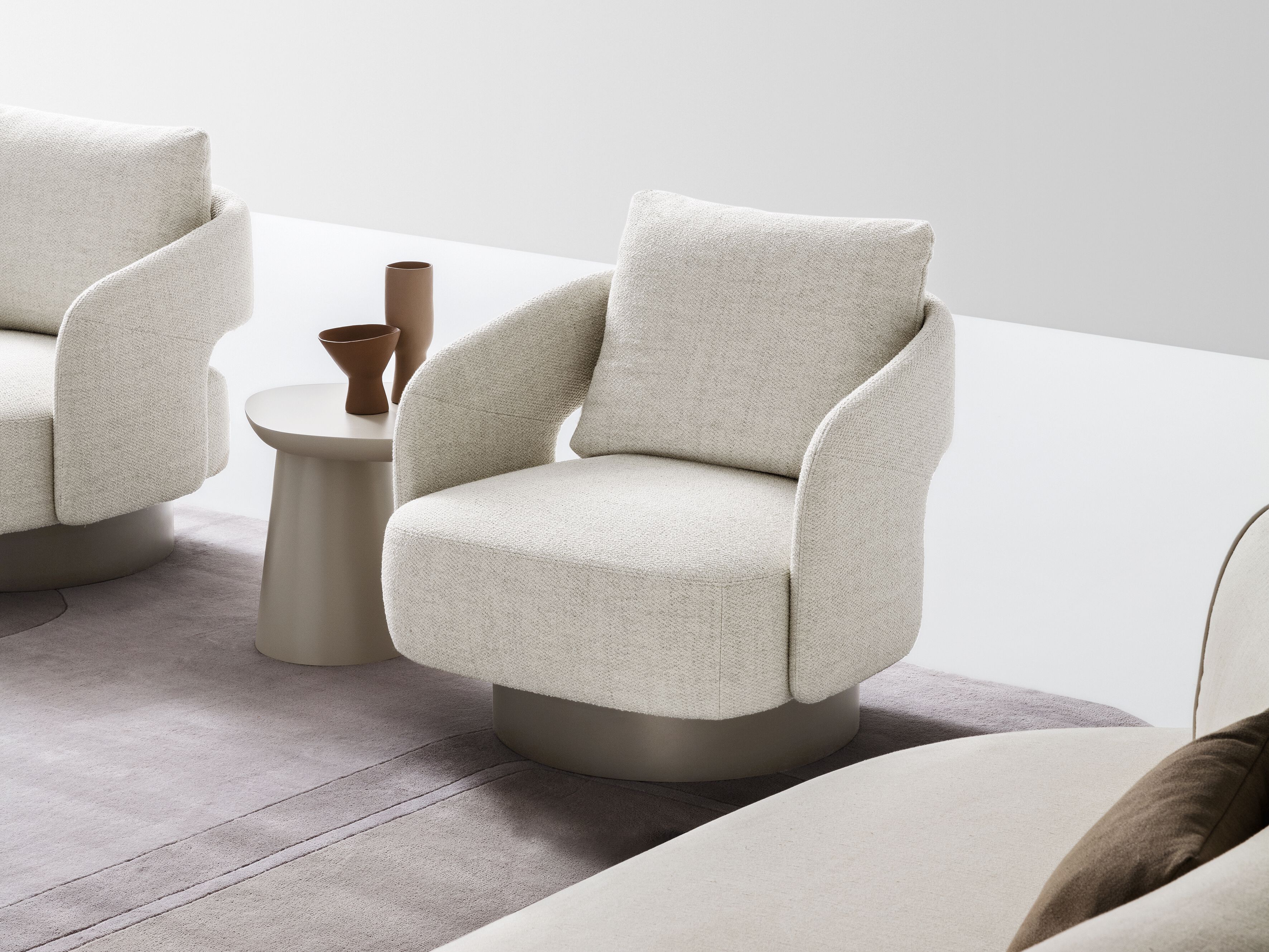 Тканевое кресло с подлокотниками Ditre Italia 356 ARCH-00040829 - Вид №2