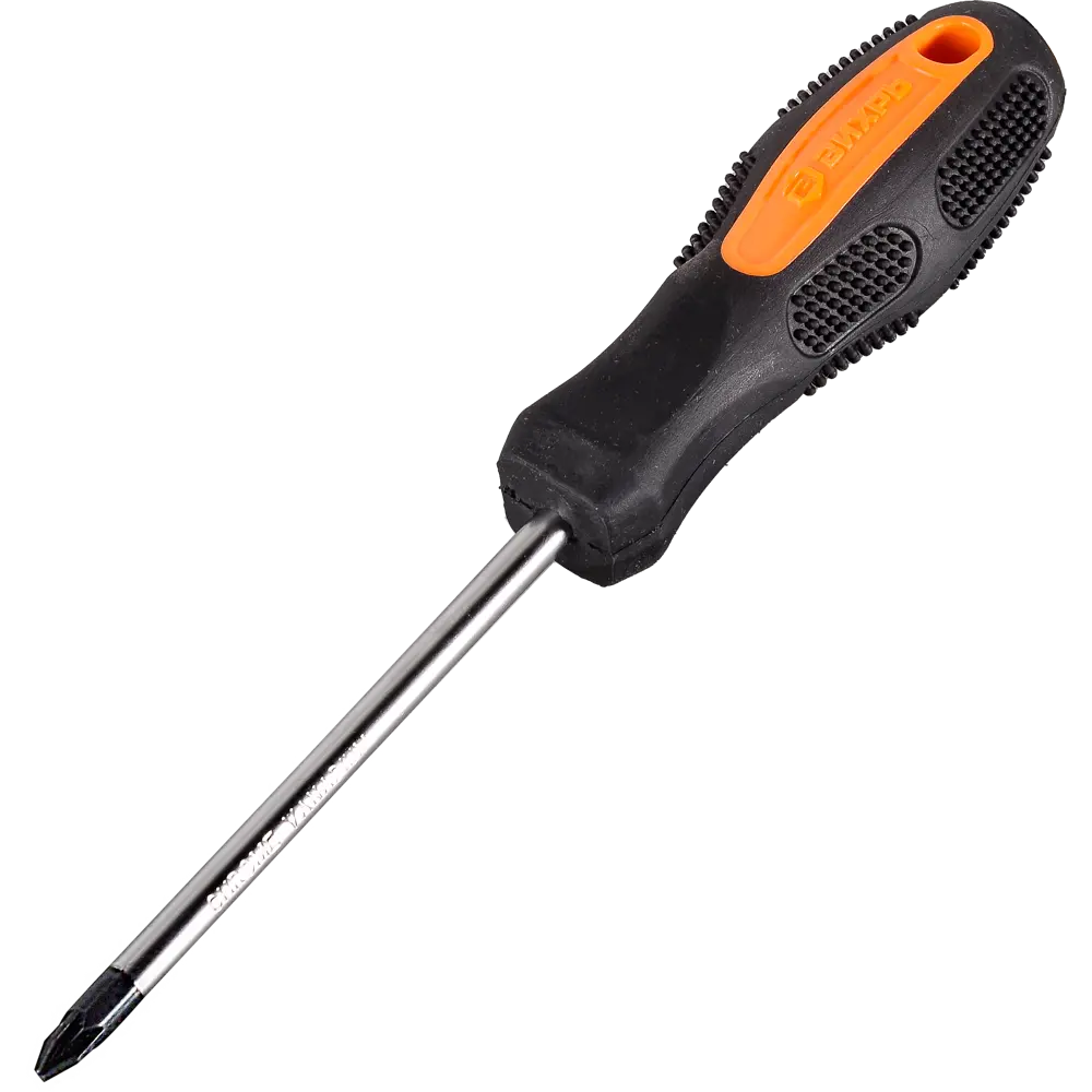 Отвертка крестовая ВИХРЬ PZ2x100 мм для профессионального монтажа 87482595 STLM-1406407 - Вид №2