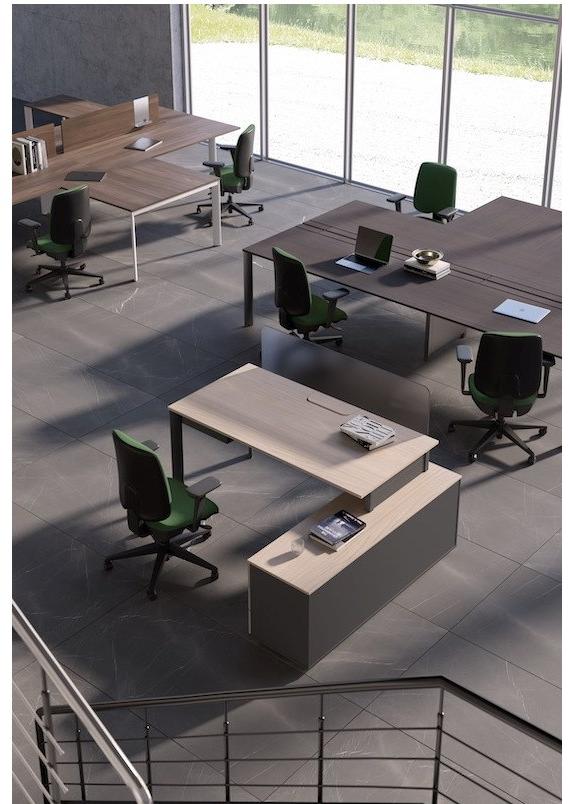 MASCAGNI Модульный прямоугольный рабочий стол Workstation 99ocat - Вид №3