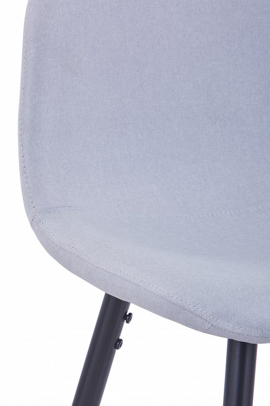 Стул барный со спинкой светло-серый "Валенсия New" STOOL GROUP  00-3882034 Серый  - Вид №5