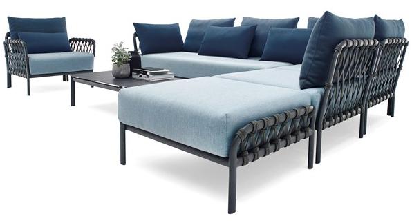 solpuri Модульный угловой садовый диван Caro sun-id-1495018 - Вид №2