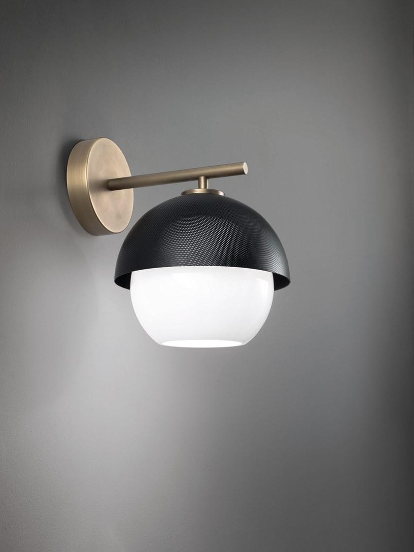 VeniceM Настенный светодиодный светильник из латуни с диммером Urban sun-id-1471928 - Вид №1