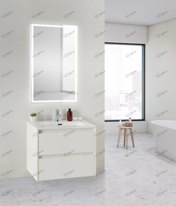 Мебель для ванной комнаты BelBagno KRAFT 39-600 Bianco Opaco 