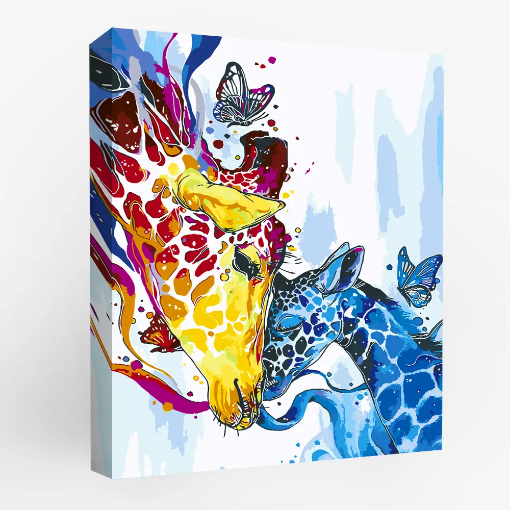 Картина по номерам Огонь и лед 30х40 см FBRUSH STLM-2032893 - Вид №1