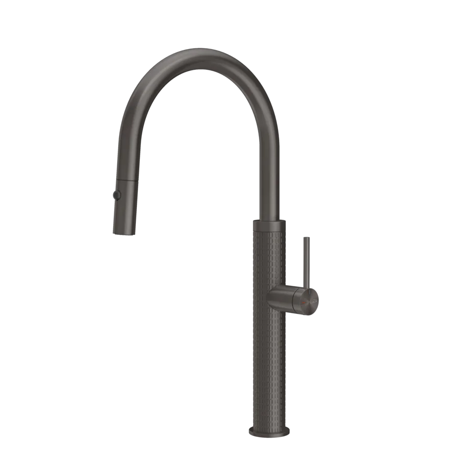 Смеситель для раковины 60024 707 Gessi Gessi316 ЧЕРНЫЙ МЕТАЛЛ BR. PVD 60024707