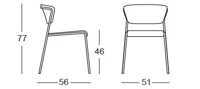 Деревянный стул S-CAB Лиза ARCH-00026319 - Вид №10