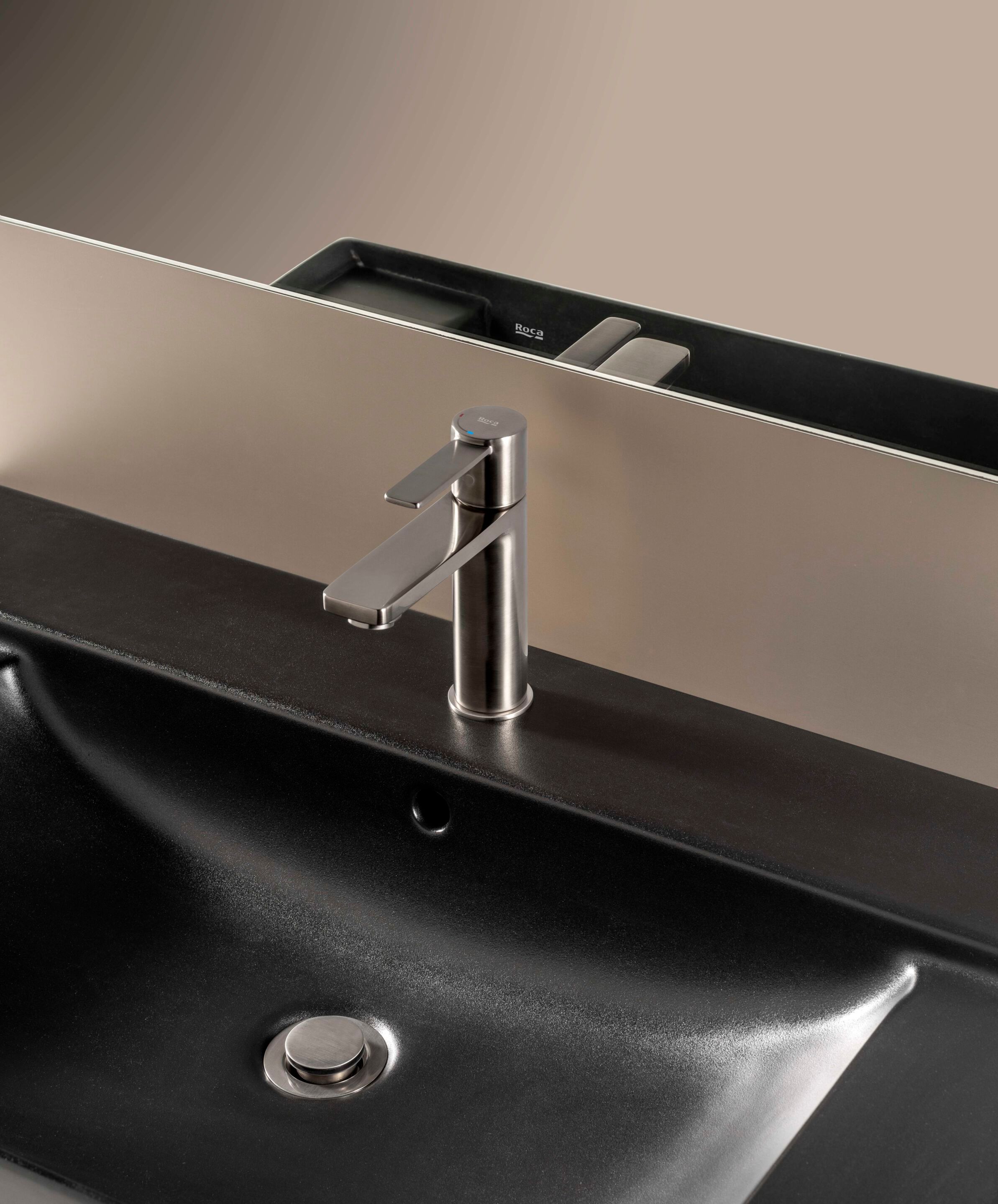 Смеситель для раковины из латуни без слива Roca номерной знак ARCH-00150685 - Вид №3