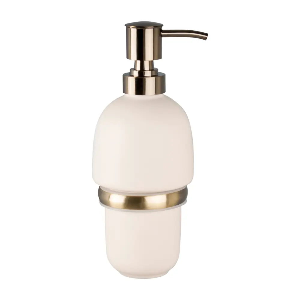 Дозатор подвесной для жидкого мыла Antico цвет бежевый VERRAN STLM-2089898 - Вид №1