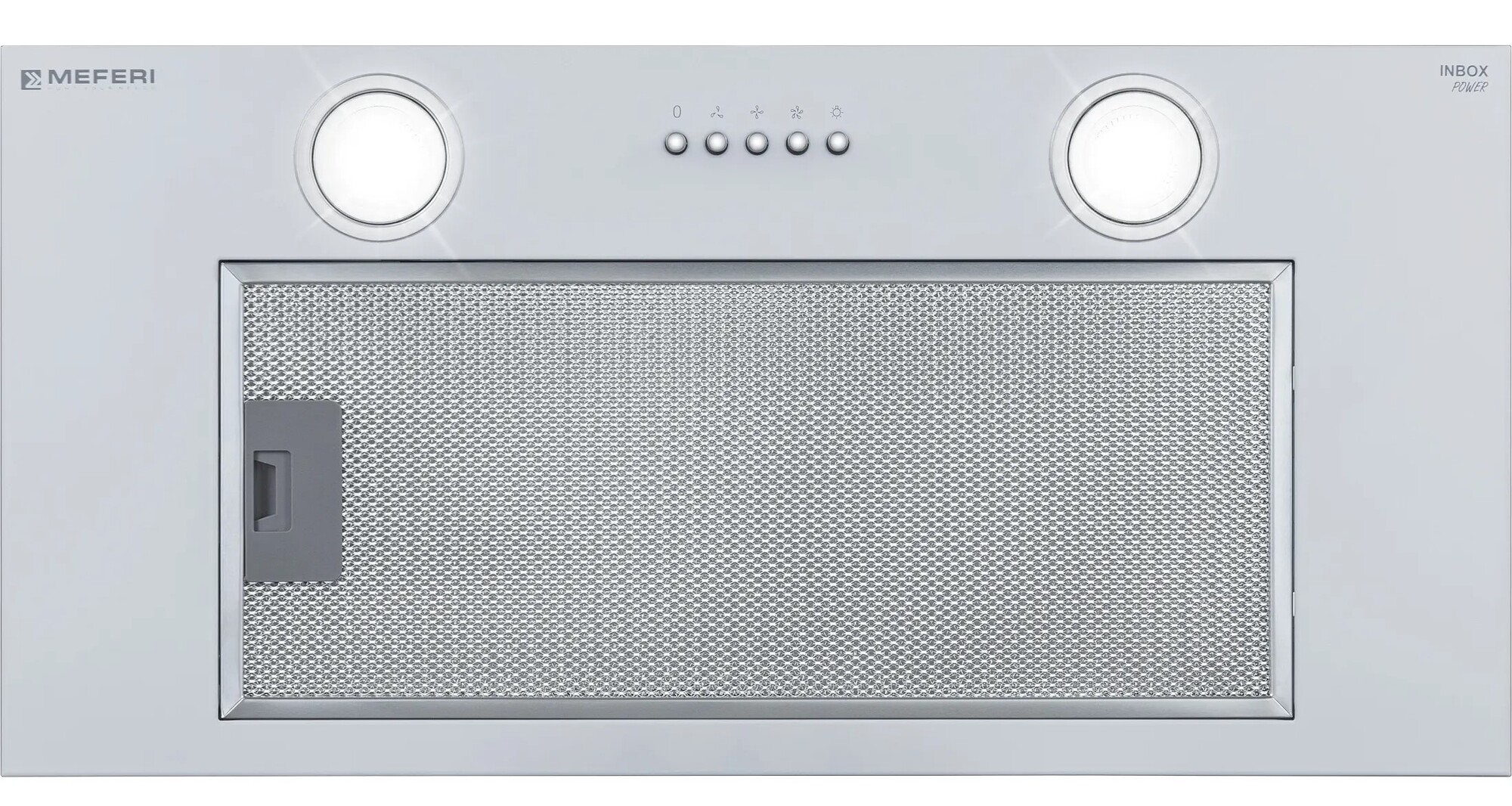 9168683 Вытяжка полновстраиваемая Meferi INBOX60WH POWER белый STDN-0027913 - Вид №5