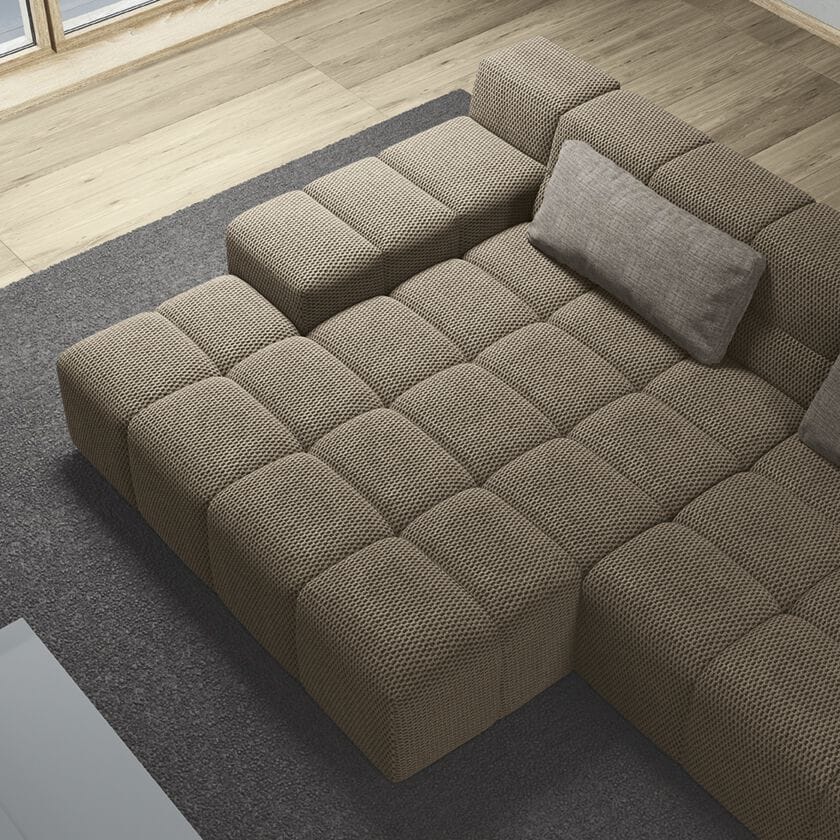 Модульный тканевый диван Febal Casa подпись ARCH-00138855 - Вид №11