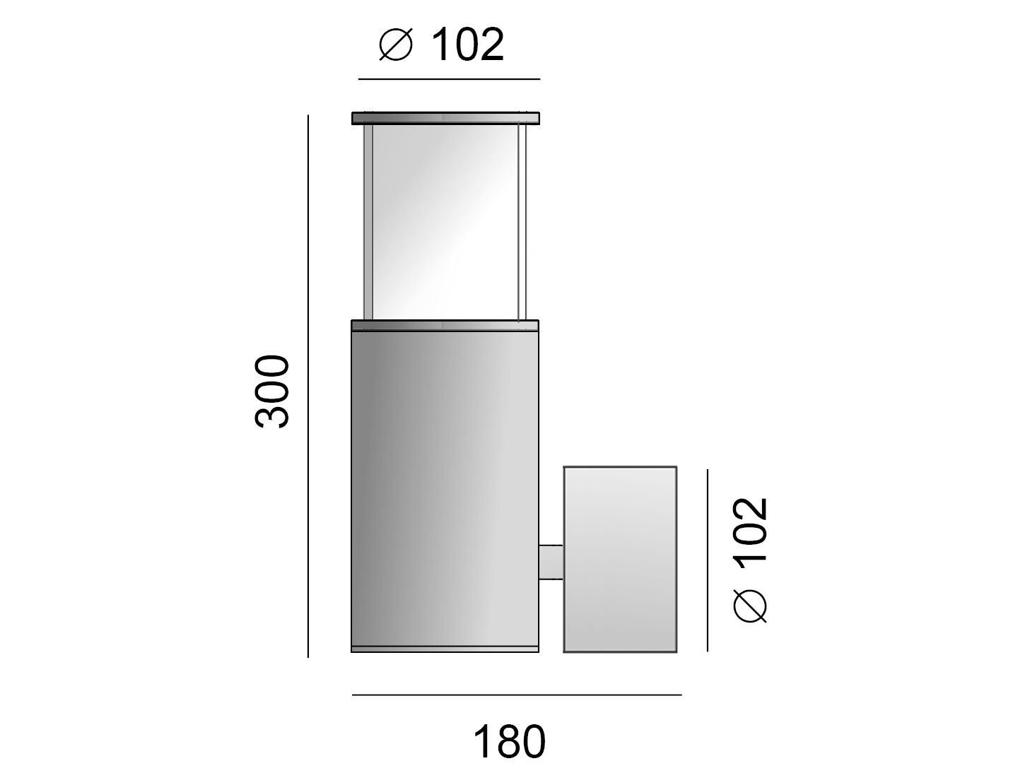 Наружные настенные светильники из нержавеющей стали BEL-LIGHTING Atrex ARCH-00038153 - Вид №2
