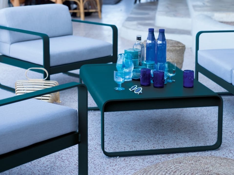 Алюминиевый низкий садовый столик Fermob Bellevie ARCH-00079360 - Вид №5