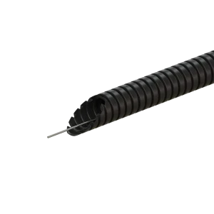 Труба гофрированная Экопласт D16 мм 100 м ПНД легкая с протяжкой цвет черный