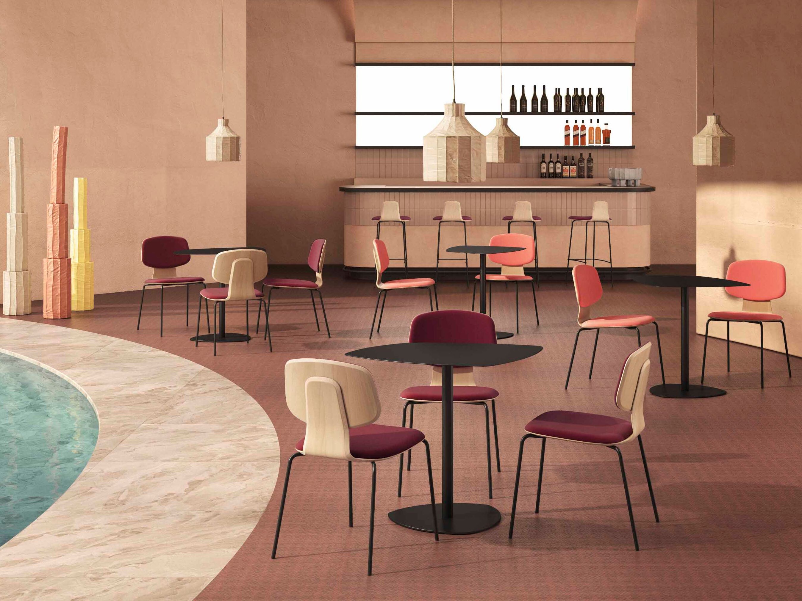 Стул из бука и металла SITLOSOPHY® Jay ARCH-00010063 - Вид №2