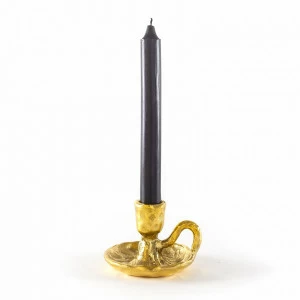 Подсвечник металлический золотистый Fingers SELETTI  00-3882943 Золото