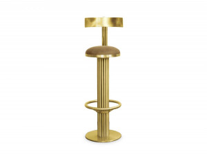 Вращающиеся стулья Kelly Bar Chair Covethouse ESSENTIAL HOME