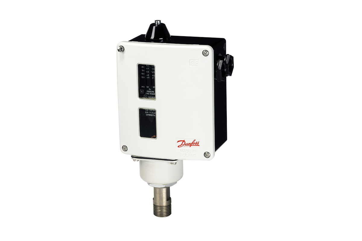 Danfoss RT — реле давления для тяжелых условий эксплуатации Реле давления RT 017-519166 