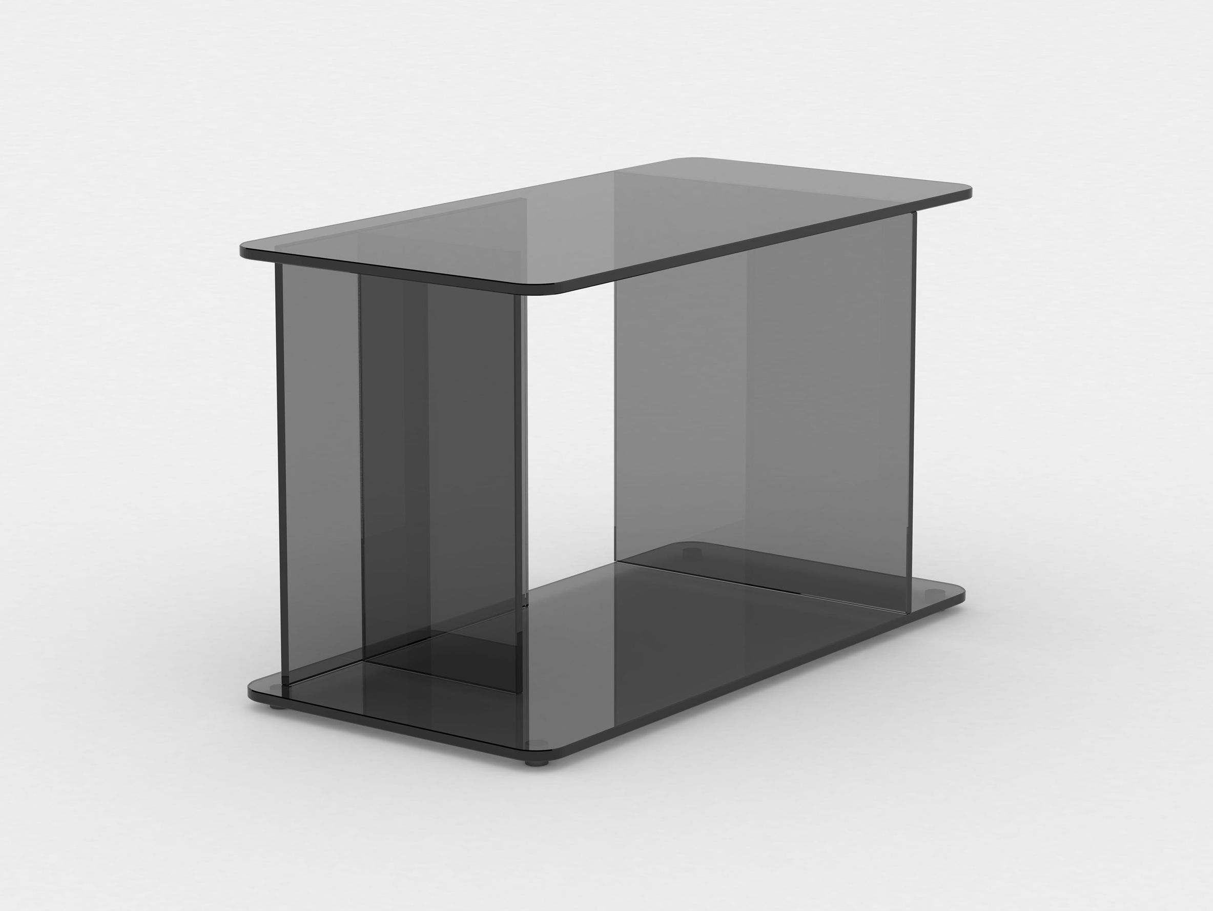 Прямоугольный журнальный столик из закаленного стекла Case LUCENT ARCH-00082819 - Вид №11