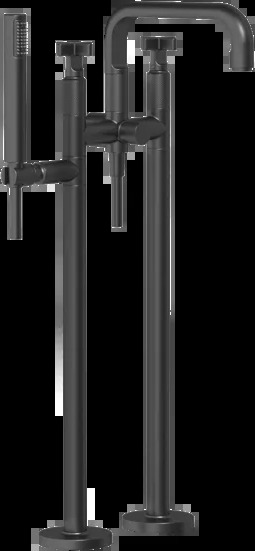 Смеситель для ванны 58129 299 Gessi Inciso МАТОВО-ЧЕРНЫЙ