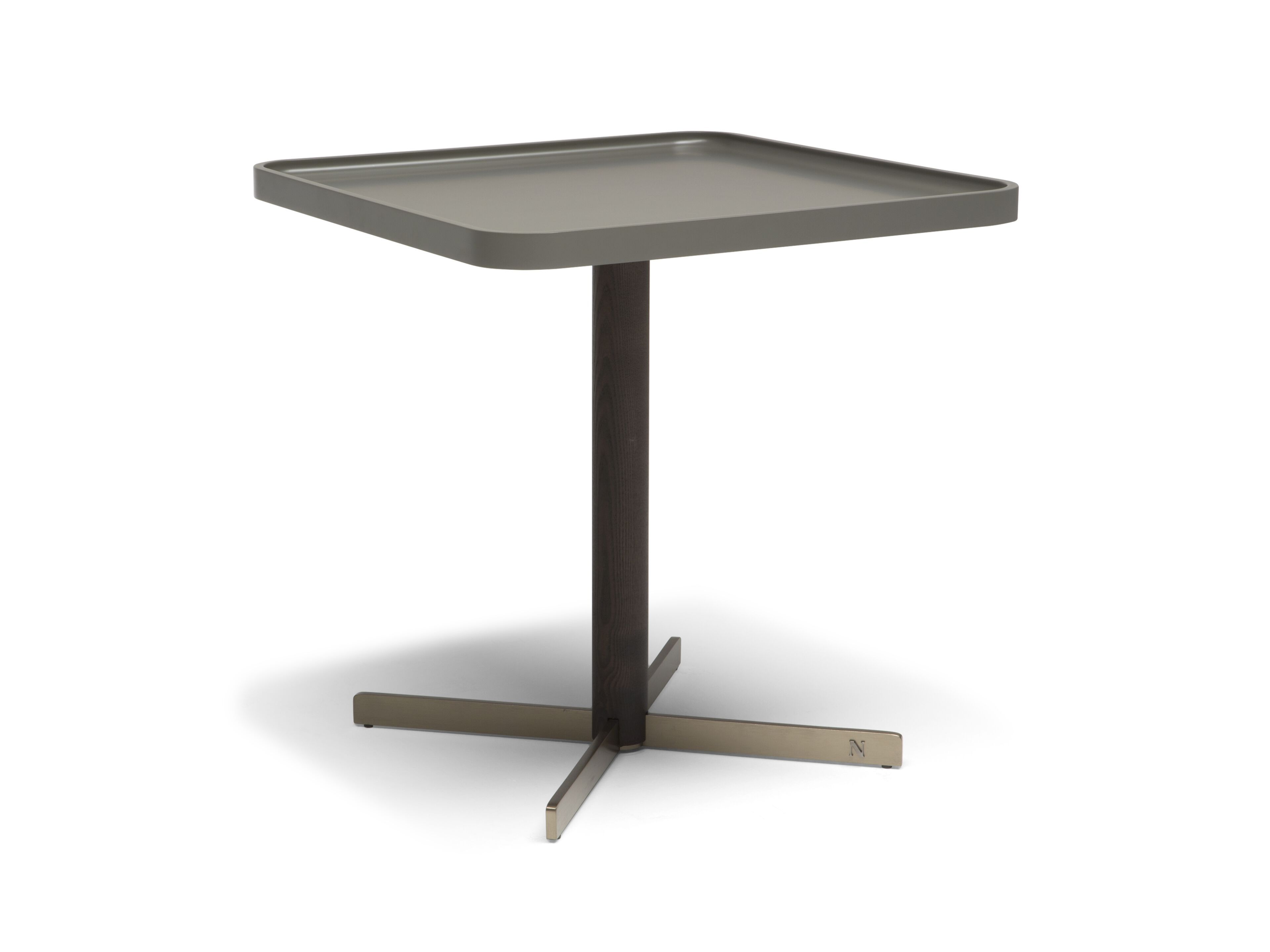 Высокий квадратный деревянный журнальный столик Natuzzi Italia Icon ARCH-00124973 - Вид №1