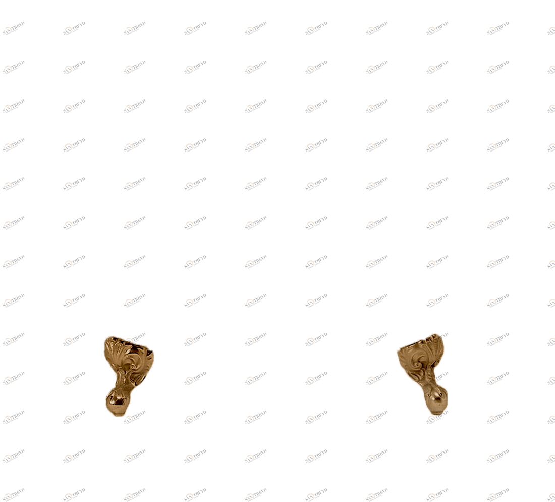 Gentry Home Bexley Cast iron bathtubs with feet Классическая бронза GH102260 