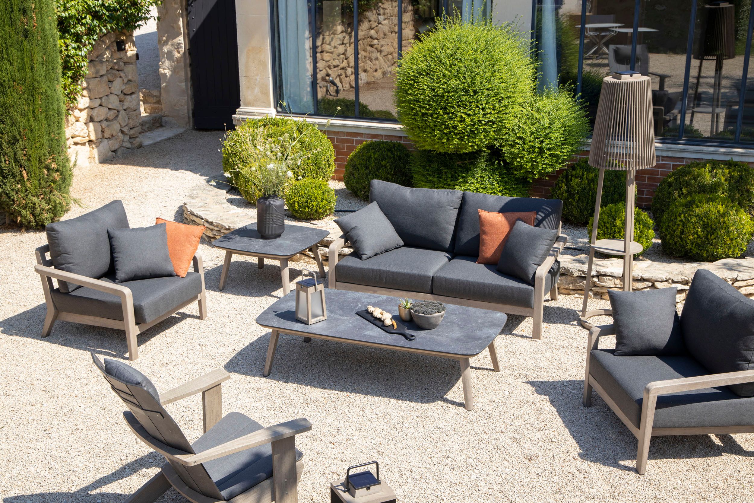 Садовое кресло с подлокотниками Les Jardins® Копенгаген ARCH-00109266 - Вид №2