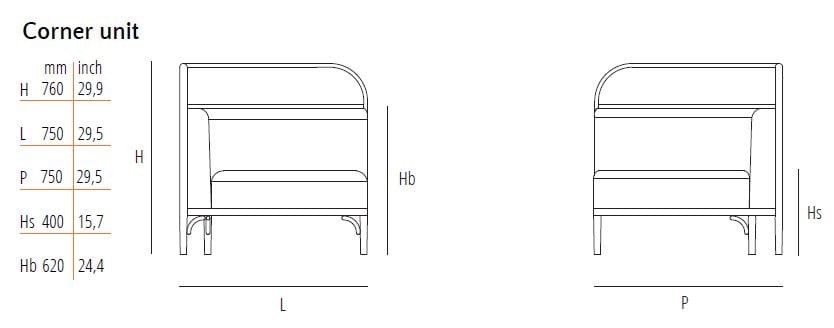 Модульный диван Wiener GTV Design ARCH-00117455 - Вид №9