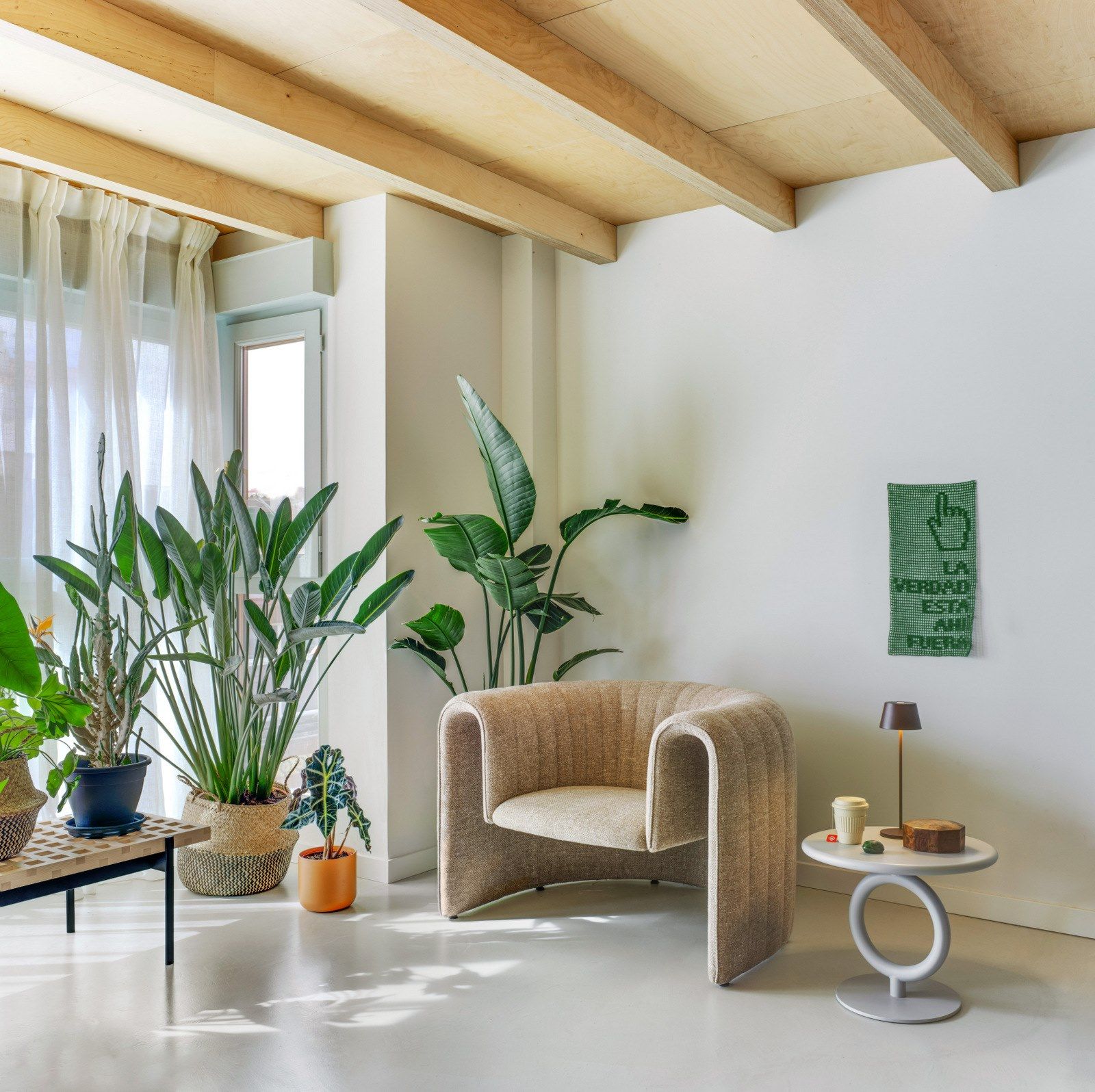 Журнальный столик из стали и МДФ SANCAL ARCH-00115676 - Вид №13