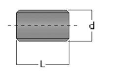 SANIT 830611210 Двойной ниппель, PVC-U  - Вид №1