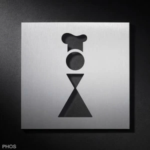 PS2401 Знак пиктограммы кухни/повара PHOS