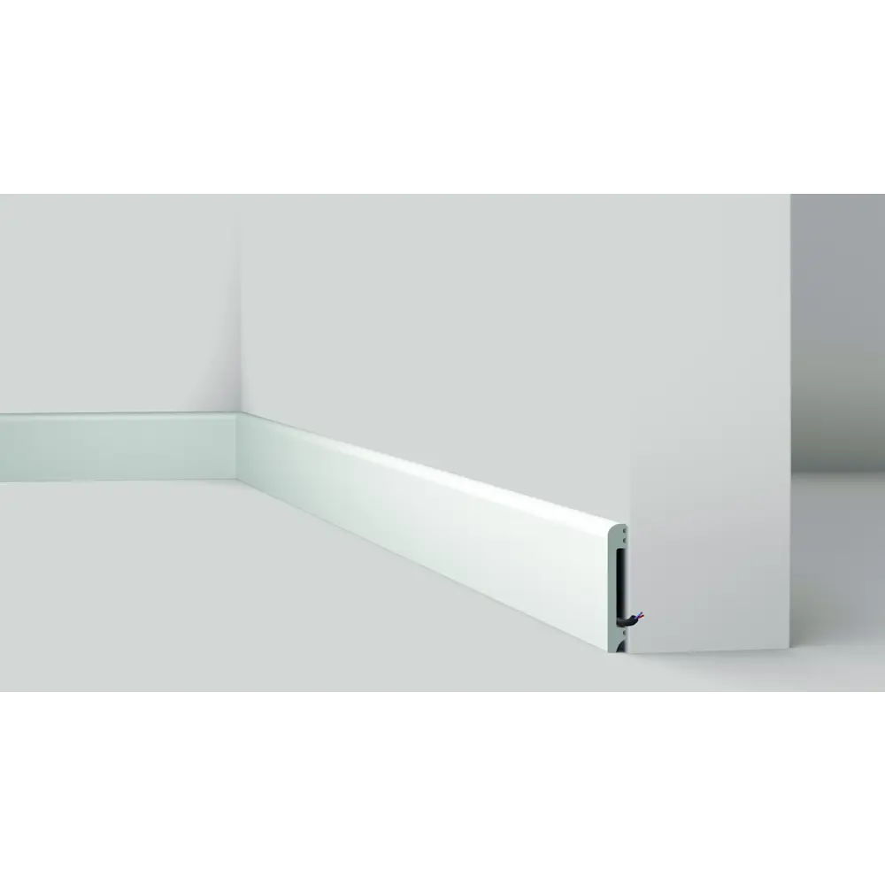 Плинтус напольный NMC полистирол белый 15x200x100 мм STLM-2027449 - Вид №2