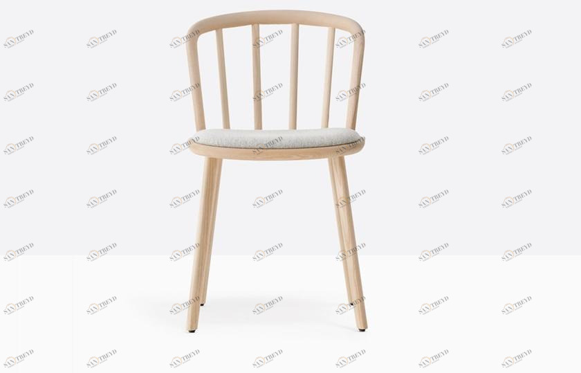 Pedrali Стул ясеня со встроенной подушкой Nym 2831