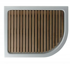Деревянная платформа DX Белый 1019/dx GALASSIA Shower Trays