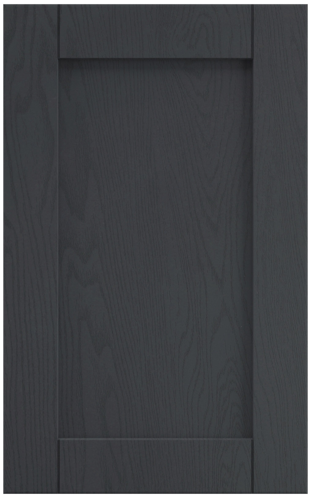 Фасады для кухни Кантри Фрезеровка «Лжевыборка» Ясень графит атласный №524 SIDAK SIST1744-214