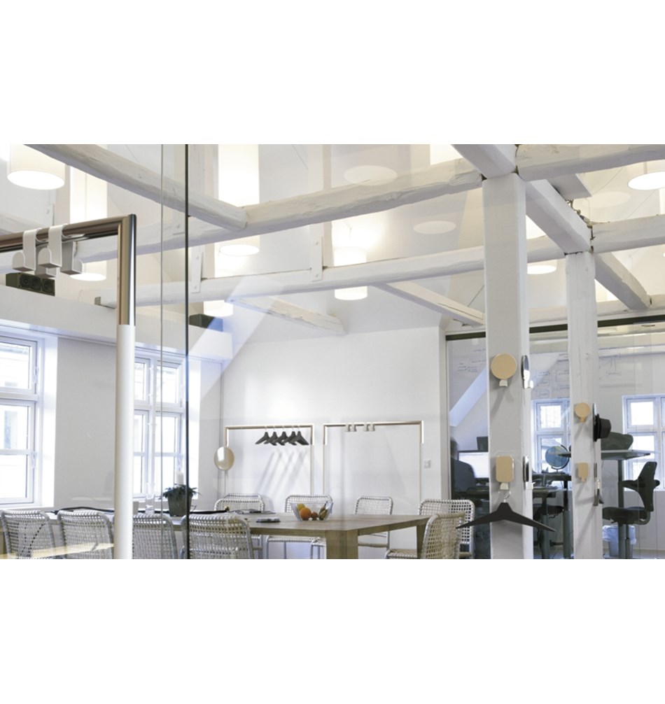 FROST Зеркало 4120 с крючком, круглое » белое Нержавеющая сталь Белый U4120-W  - Вид №4