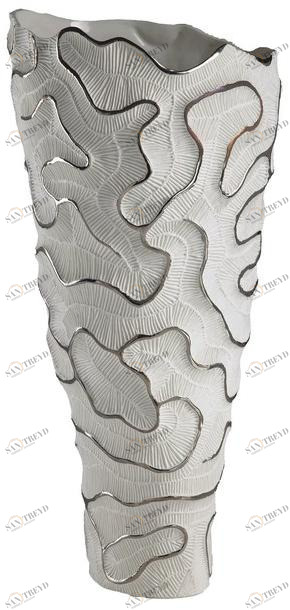 Fos Ceramiche Ваза из фарфора и платины Fossilia Fv-12p