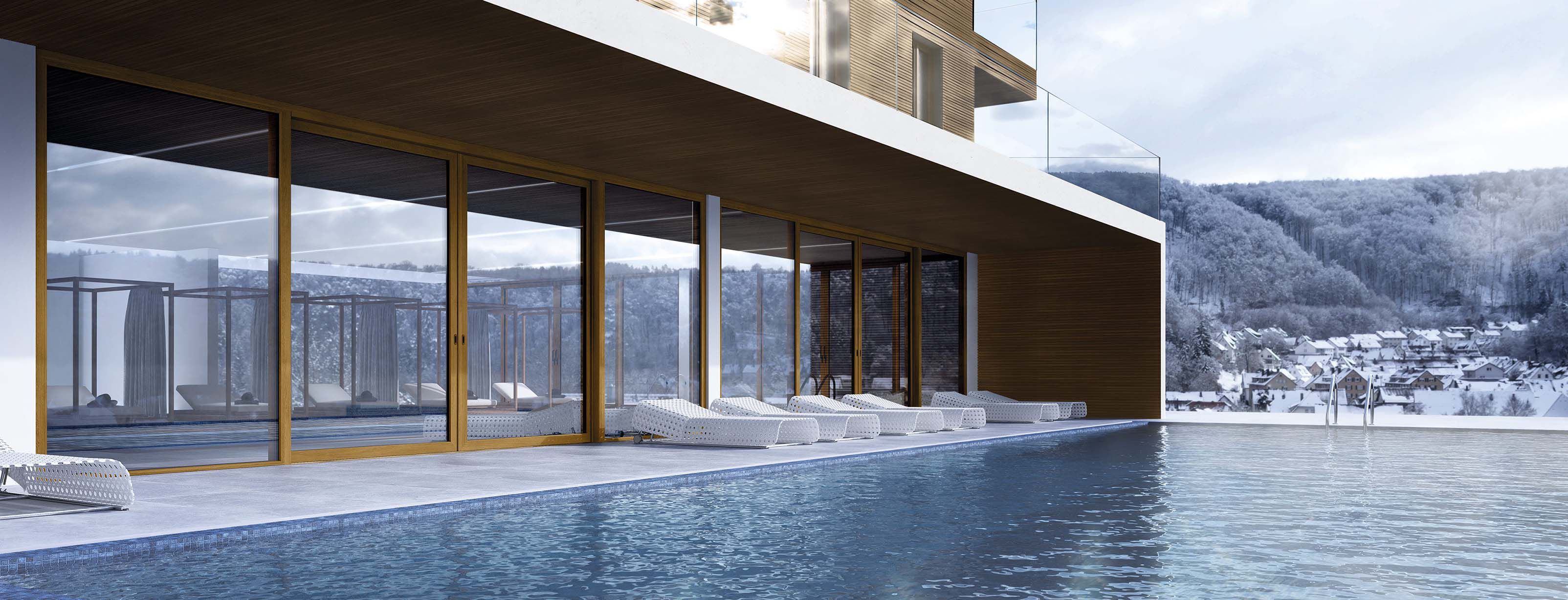 Раздвижные окна из ПВХ D&V Serramenti LIVINGSLIDE HS 82 ARCH-00037682 - Вид №4