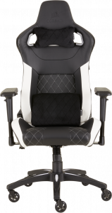 CF-9010012-WW Игровое кресло gaming™ t1 race 2018 gaming chair black/white Corsair Corsair T1 RACE 2018