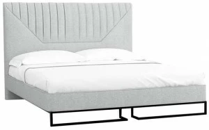 30647 Кровать с ортопедическим основанием и ящиком 1.4 Loft Alberta Стоун R-HOME