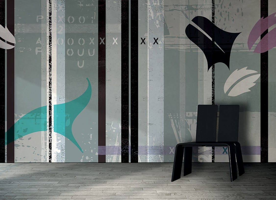 Виниловые или стекловолоконные обои N.O.W. Edizioni 4 руки Пьетро Гаэта и Алессандро Мендини ARCH-00032427