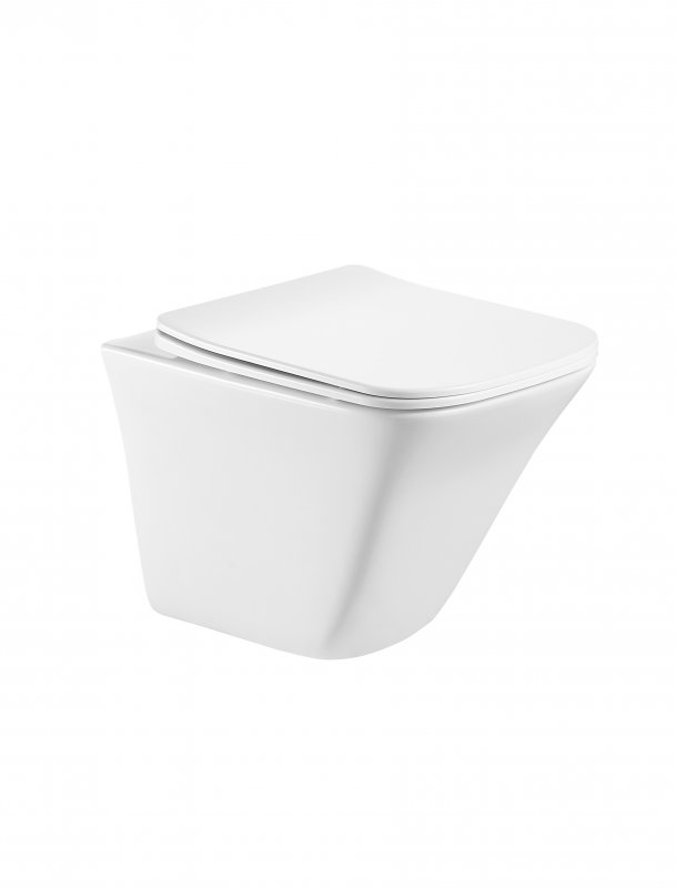 Унитаз подвесной безободковый BelBagno MARMI Подвесной унитаз настенный Белый BELBAGNO  Китай  - Вид №2