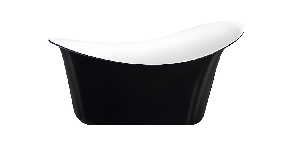 Ванна акриловая отдельностоящая Black Agate Lagard TIFFANY lgd-tf-ba - Вид №1