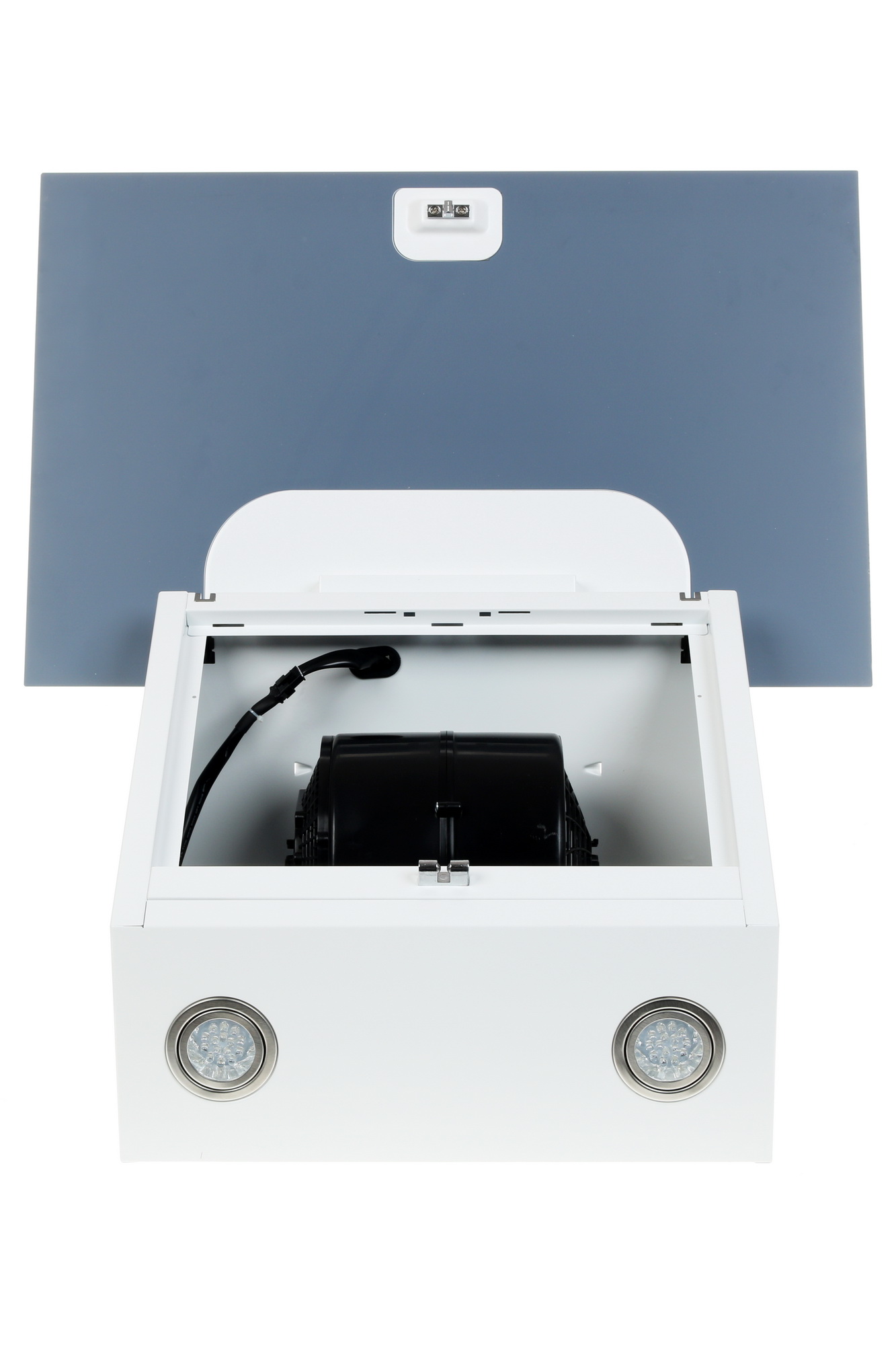 1109677 Вытяжка наклонная Jetair PRAGA 60/A/WH белый STDN-0060708 - Вид №6