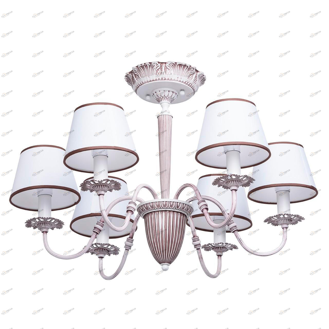 Потолочная люстра MW-Light Августина 3 419011006 MW-LIGHT ДИЗАЙНЕРСКИЕ, АВГУСТИНА 183009 Белый 