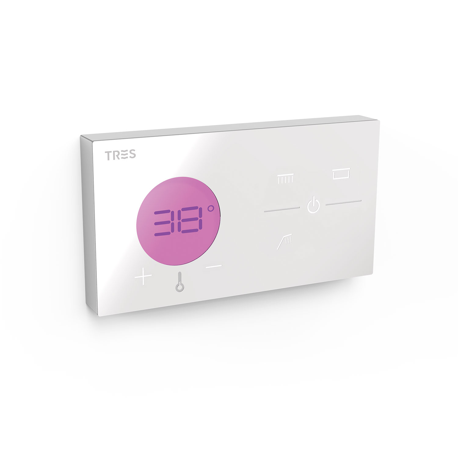 SHOWER TECHNOLOGY Control termostático electrónico empotrado de 3 vías Shower technology-49286399 TRES Electronic